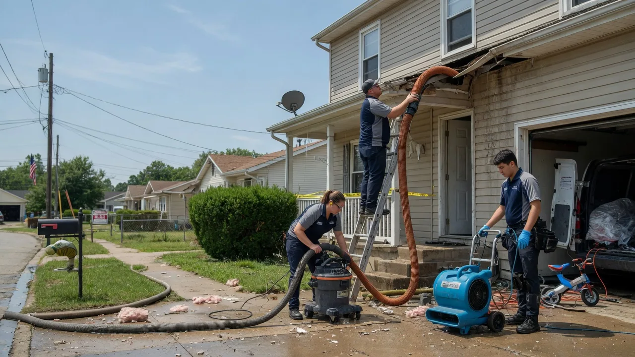 Water Damage Restoration in Mount Olive, NC near me